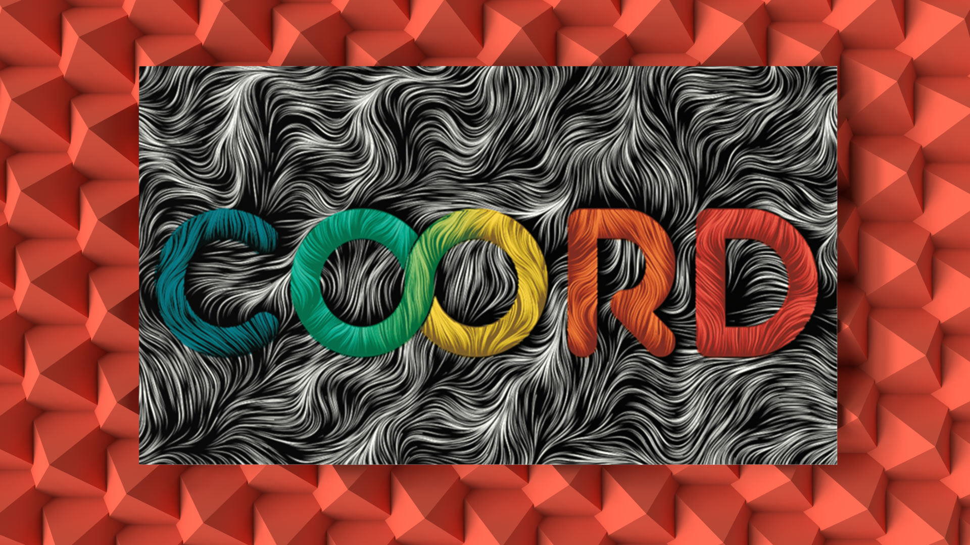 Perlin Flow COORD Card Render