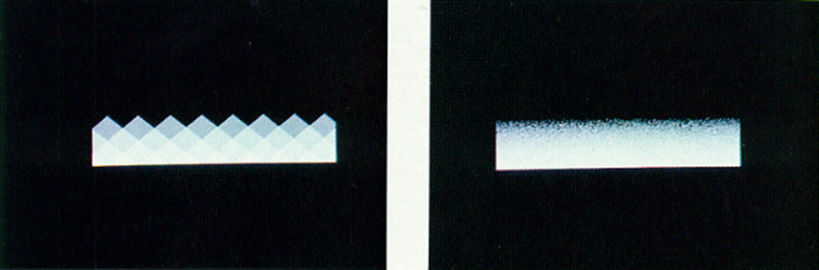 Figure 12 excerpt. Stochastic Sampling in Computer Graphics.